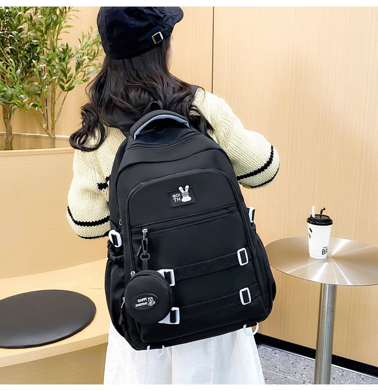 School Backpack – Large Capacity Waterproof Bag for Teen Boys & Girls