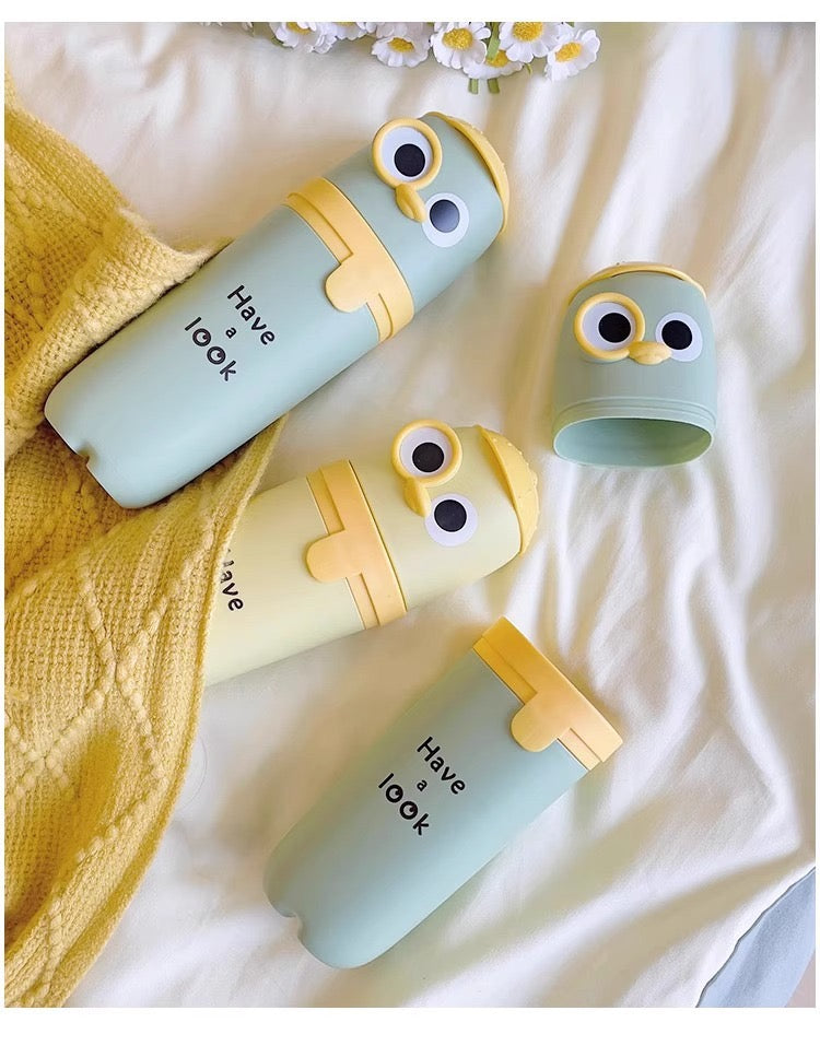 Cute Cartoon Toothbrush & Pencil Holder Cup – Multi-Purpose Storage