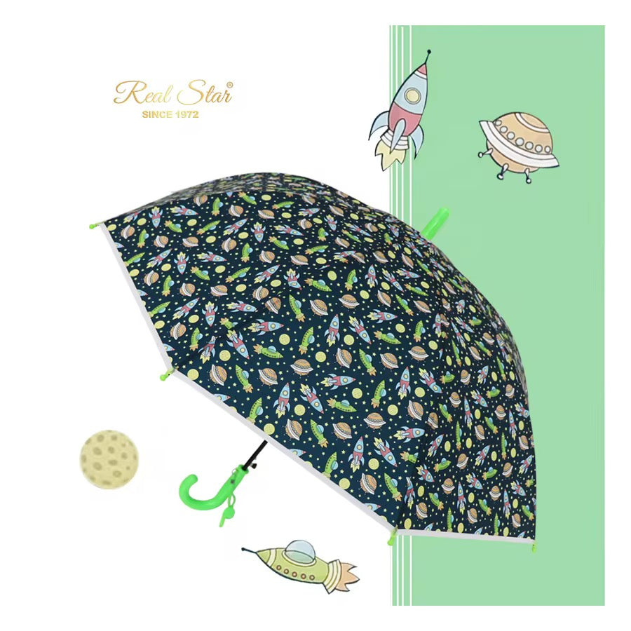 🌌 Kids Galaxy Rocket Umbrella – Space Adventure Style. Kids Umbrella