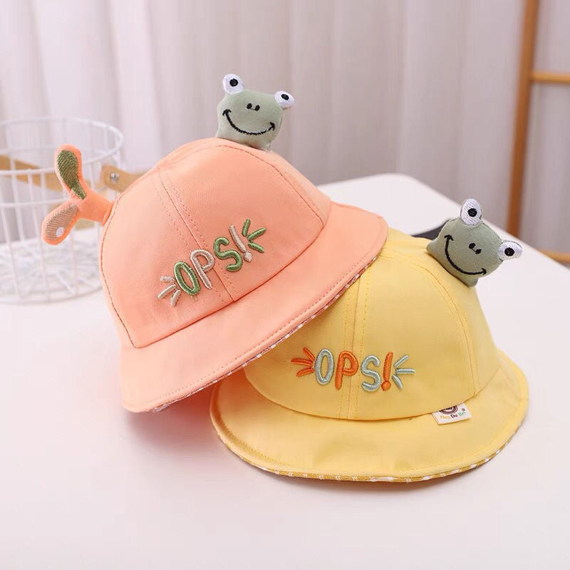 Kids Hat with 3D Frog Design 🐸✨