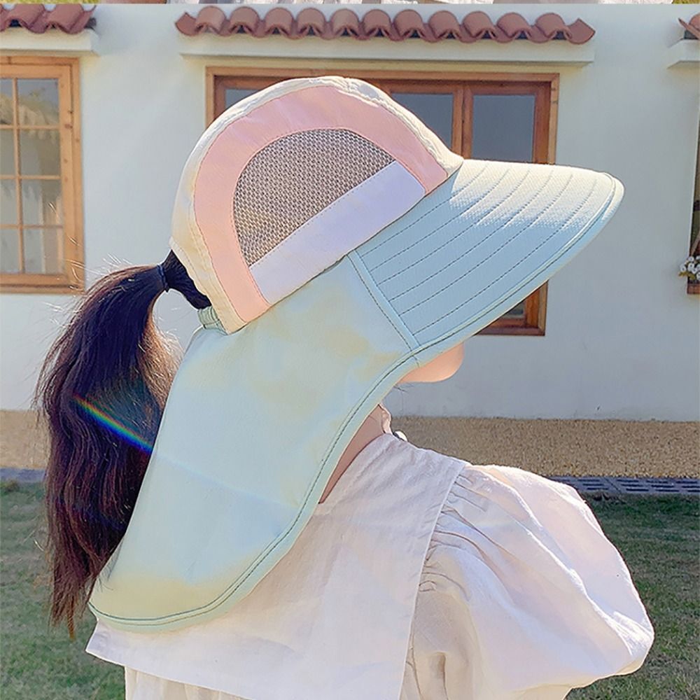 Kids Sun Protection Hat with Neck Flap – Adjustable, Breathable, UPF Protection