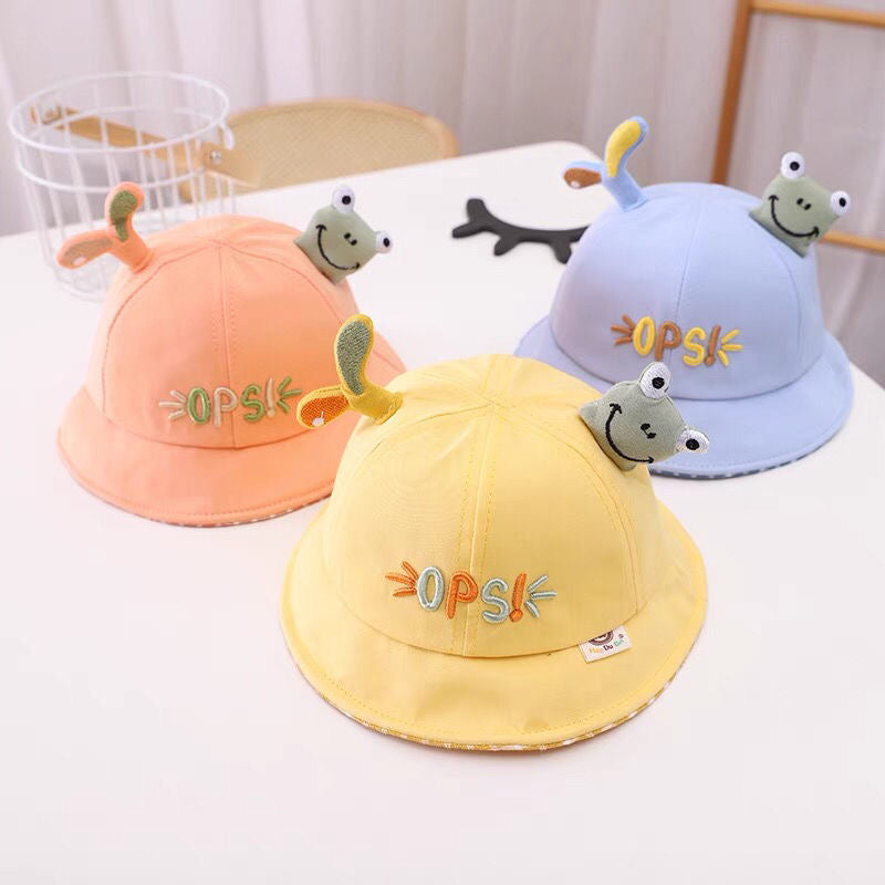 Kids Hat with 3D Frog Design 🐸✨