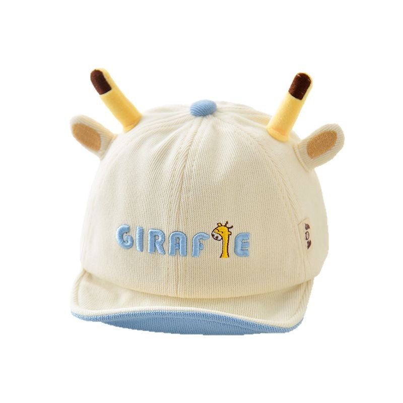 Baby Toddler Girafie Soft Cotton Hat (8M–3Y)