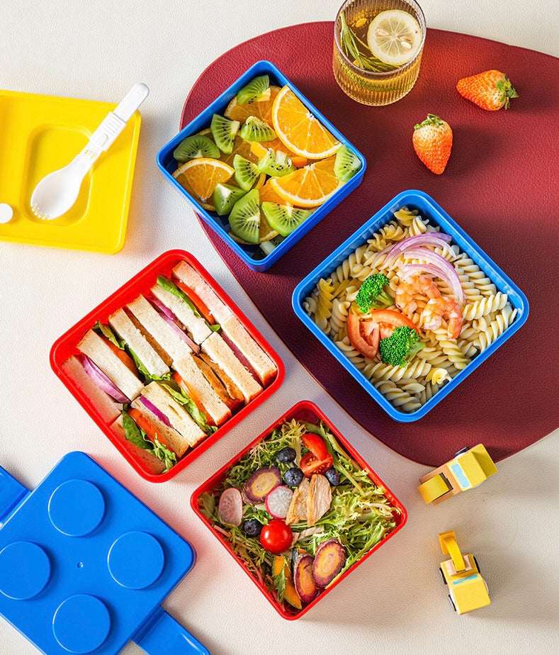 🧱 Building Block Lunch Box for Kids
