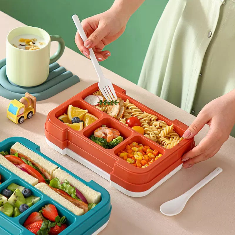 Kids Bento Lunch Box with Cutlery – 1000ml