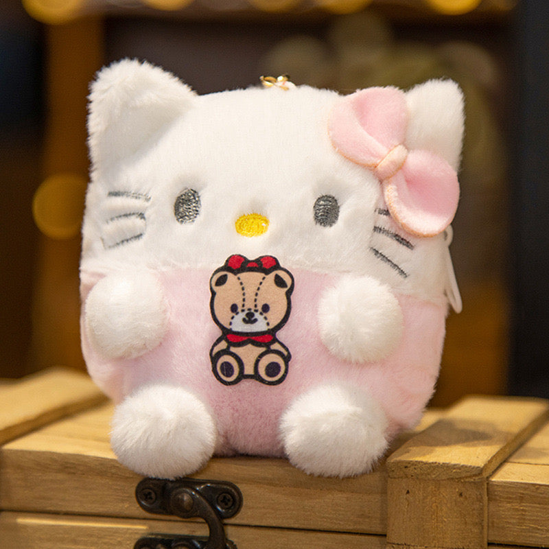 🛍 Sanrio Plush Character Coin Purse & Keychain