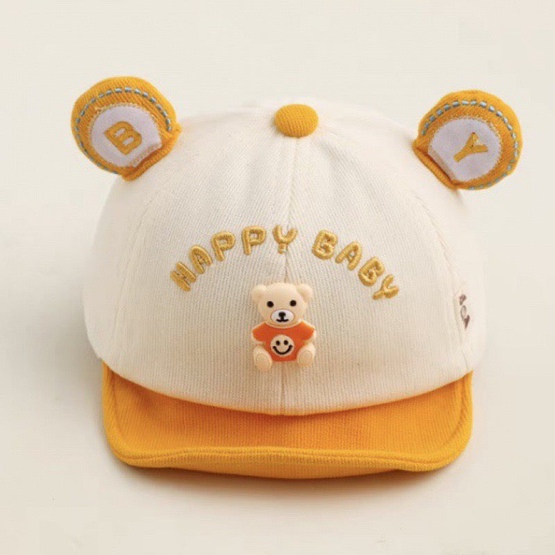 Happy Baby Bear Cap 🐻✨