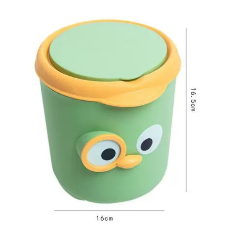 Cute Cartoon Desktop Trash Bin