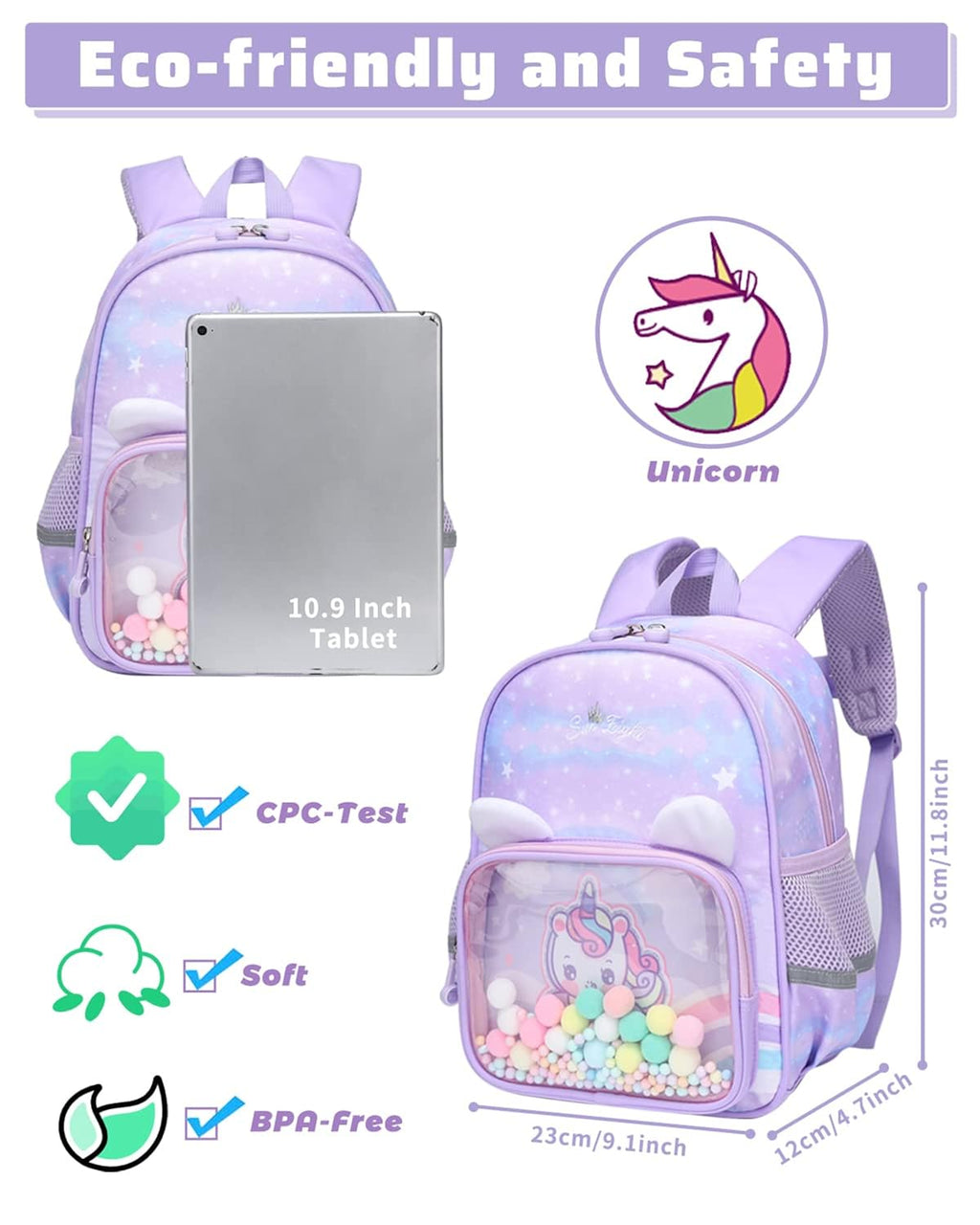 Kids Waterproof Backpack (Ages 2–6)