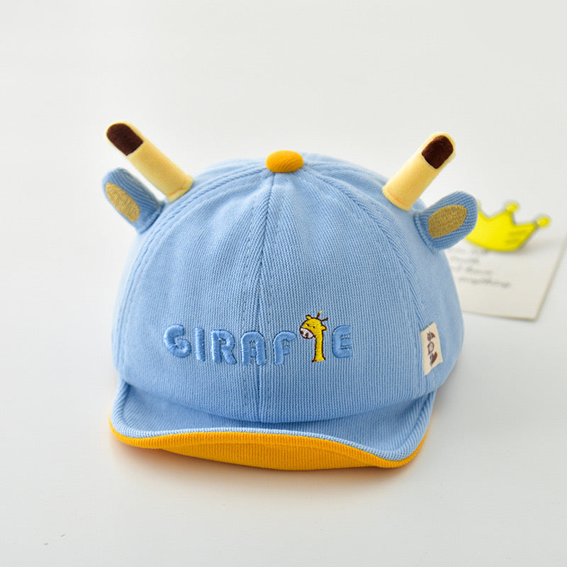 Baby Toddler Girafie Soft Cotton Hat (8M–3Y)