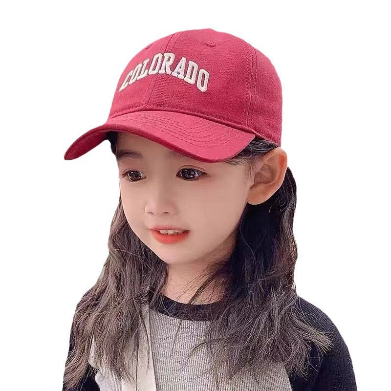 Kids Baseball Cap – Adjustable Embroidered Hat for Boys & Girls