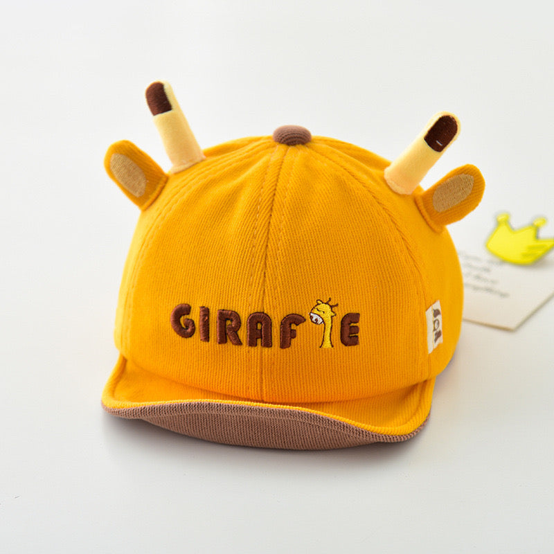 Baby Toddler Girafie Soft Cotton Hat (8M–3Y)