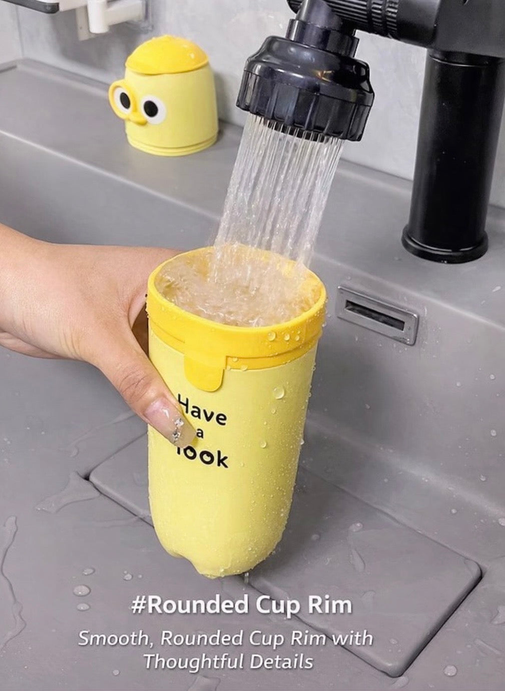 Cute Cartoon Toothbrush & Pencil Holder Cup – Multi-Purpose Storage