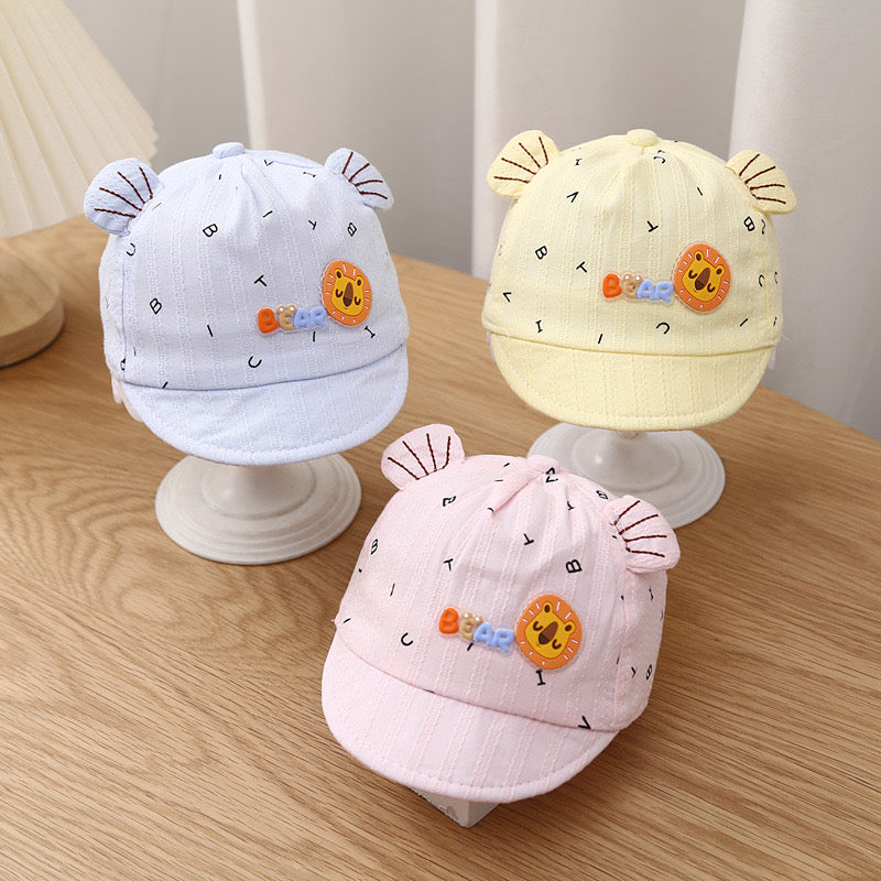 Newborn baby cap-Cute Baby Bear Ear Cap