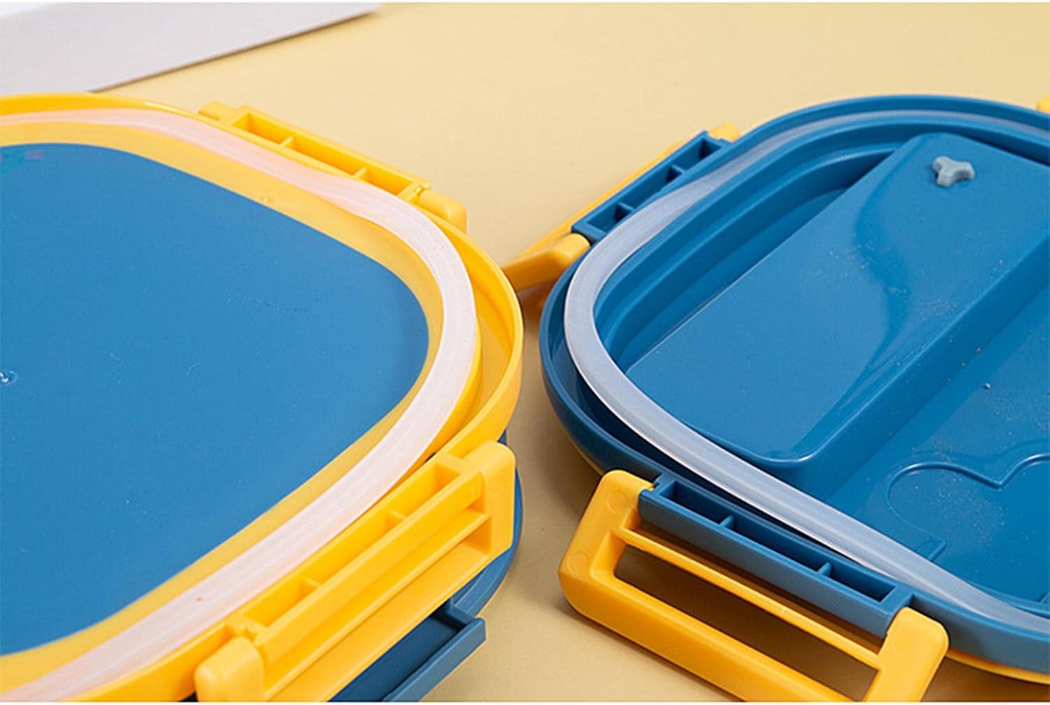 🧃 Kids Stainless Steel Bento Lunch Box – Leak-Resistant 3-Compartment Design