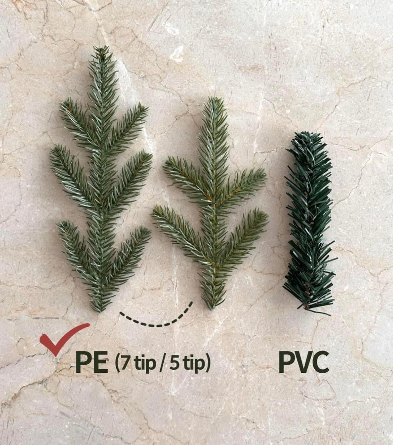 Premium Artificial Christmas Tree with Warm LED Lights – Realistic Pine Style