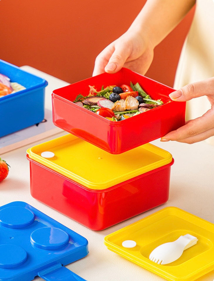🧱 Building Block Lunch Box for Kids