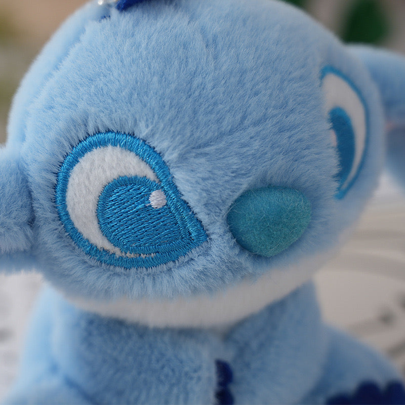 Cute Stitch Plush Keychain – Soft Toy Bag Charm (3 Colors)