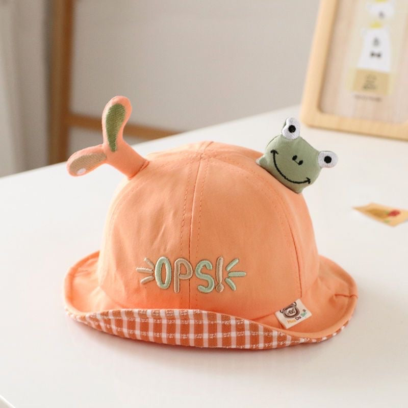 Kids Hat with 3D Frog Design 🐸✨