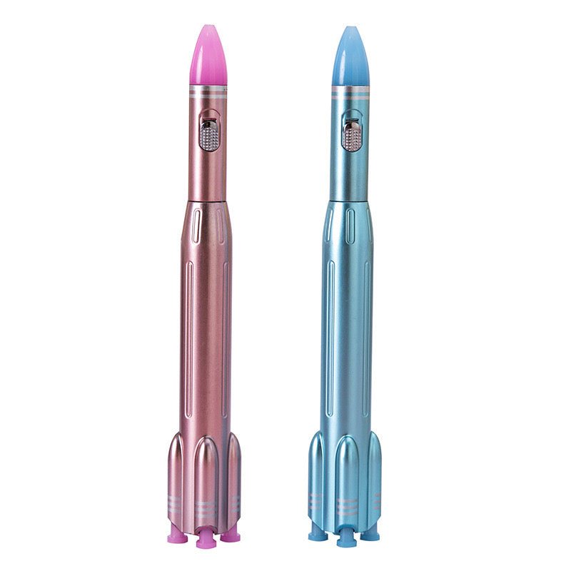 🚀 Rocket LED Ballpoint Pen – Fun Light-Up Design 🚀  Perfect gift