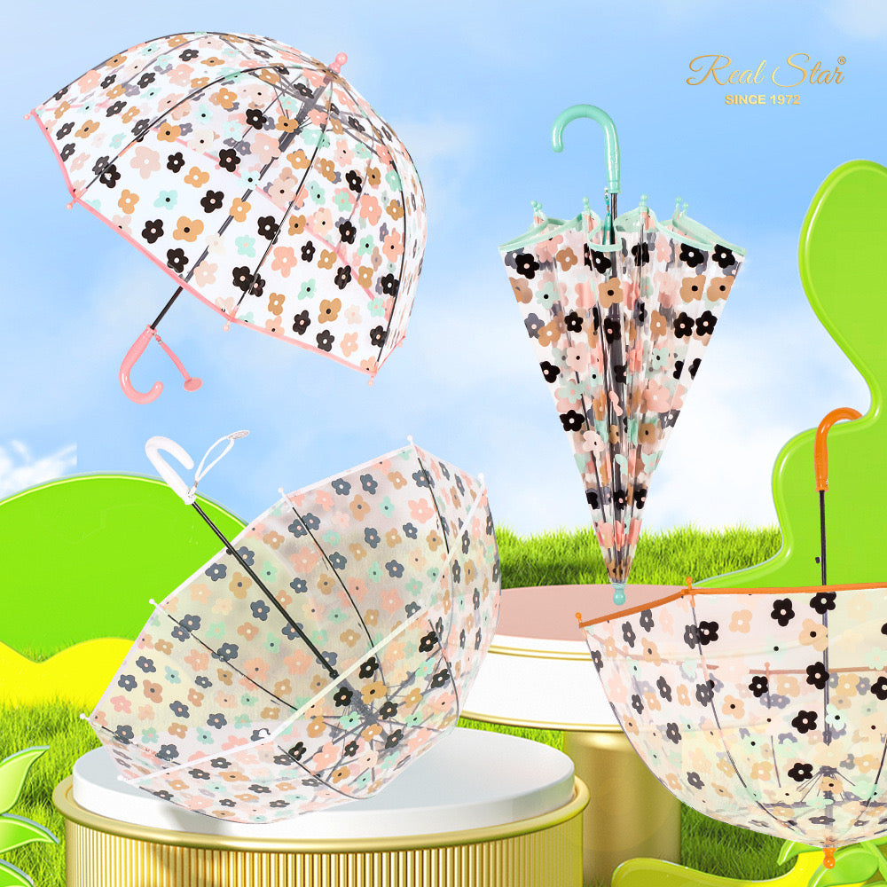 🌸 Kids Floral Umbrella – Safe & Durable. Kids Umbrella