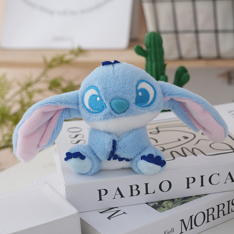 Cute Stitch Plush Keychain – Soft Toy Bag Charm (3 Colors)