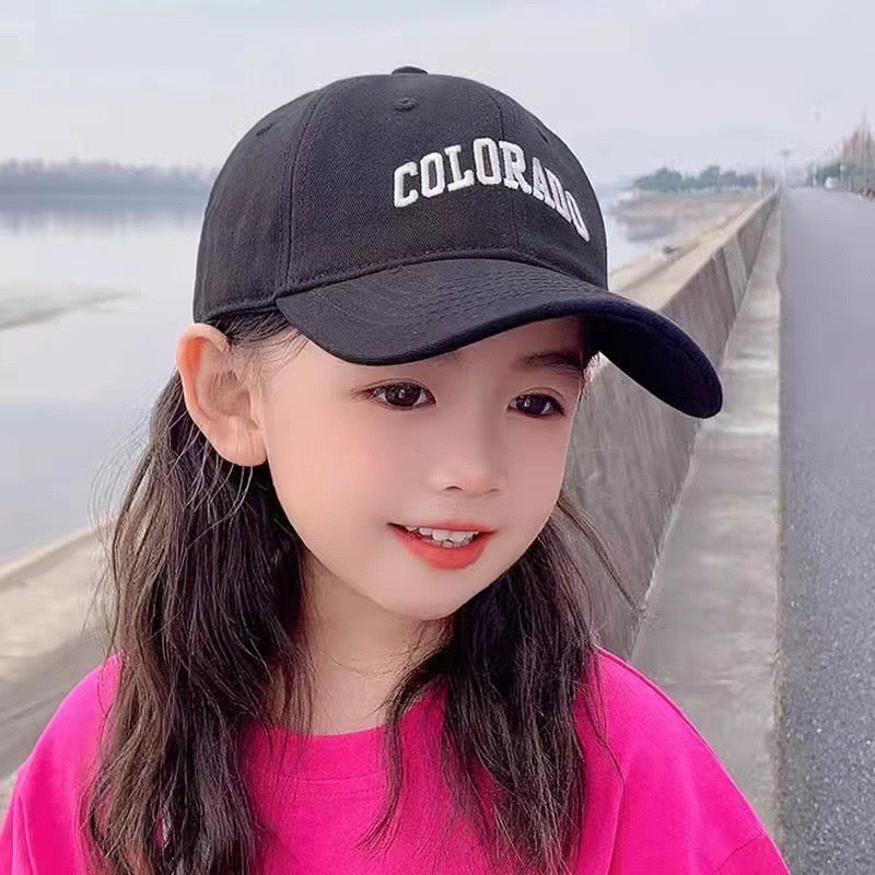 Kids Baseball Cap – Adjustable Embroidered Hat for Boys & Girls