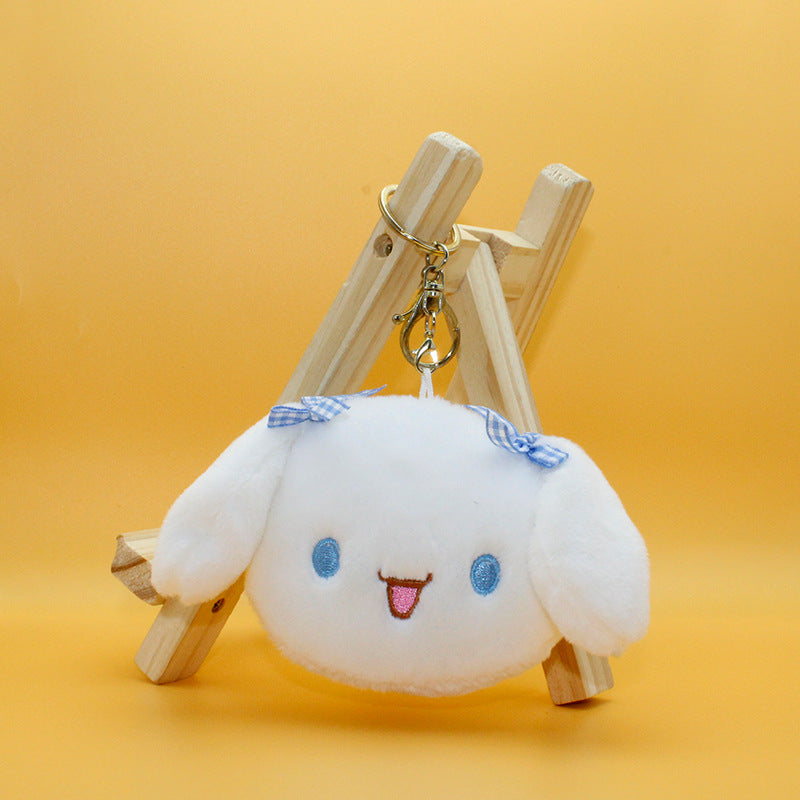 Cute Plush Coin Purse Keychain – Sanrio Style Bag Charm for Girls